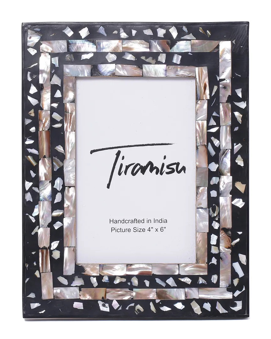 Picture Frame - Black, Mother-of-Pearl