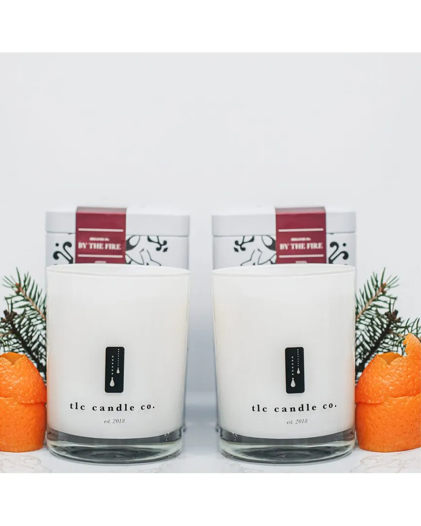 Fireside Chat 2-Wick Soy Candle Gift Set - White