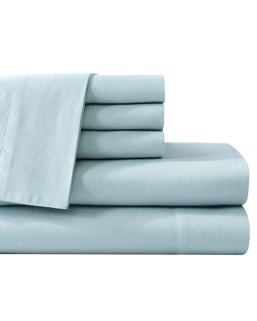 1000 Thread Count Cotton Blend Sheet Set - Blue image