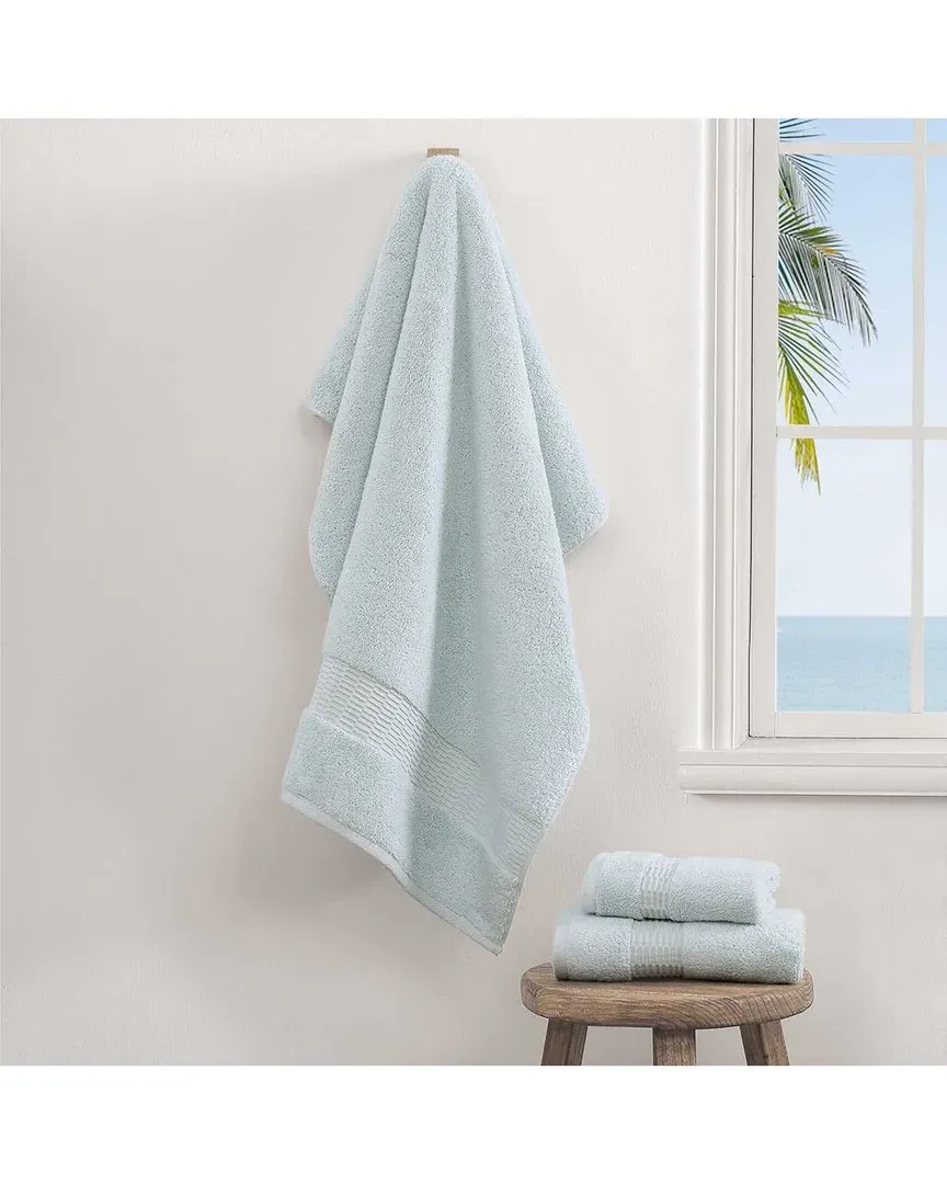 Long Branch Cotton Terry Towel Set - Winter Sky