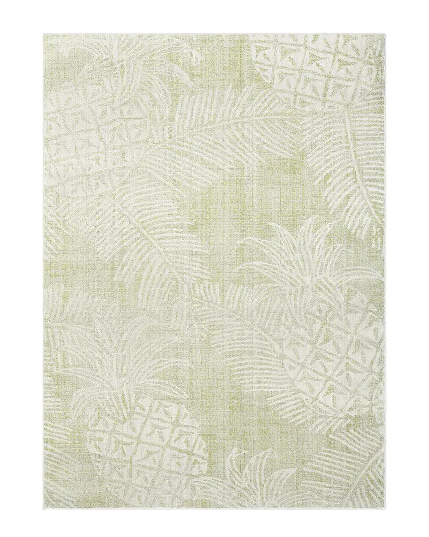 Malibu Pineapple Indoor/Outdoor Rug - Green