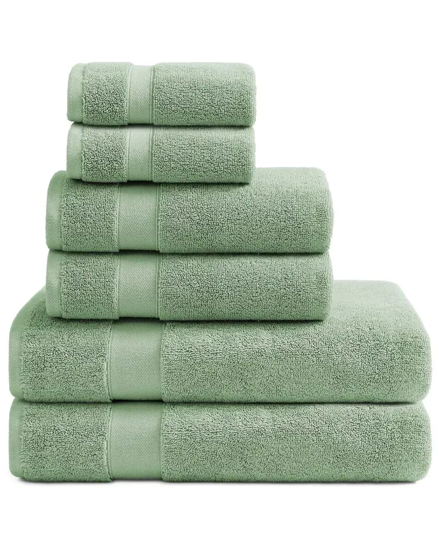 Pineapple Bay Cotton Towel Set - Matcha