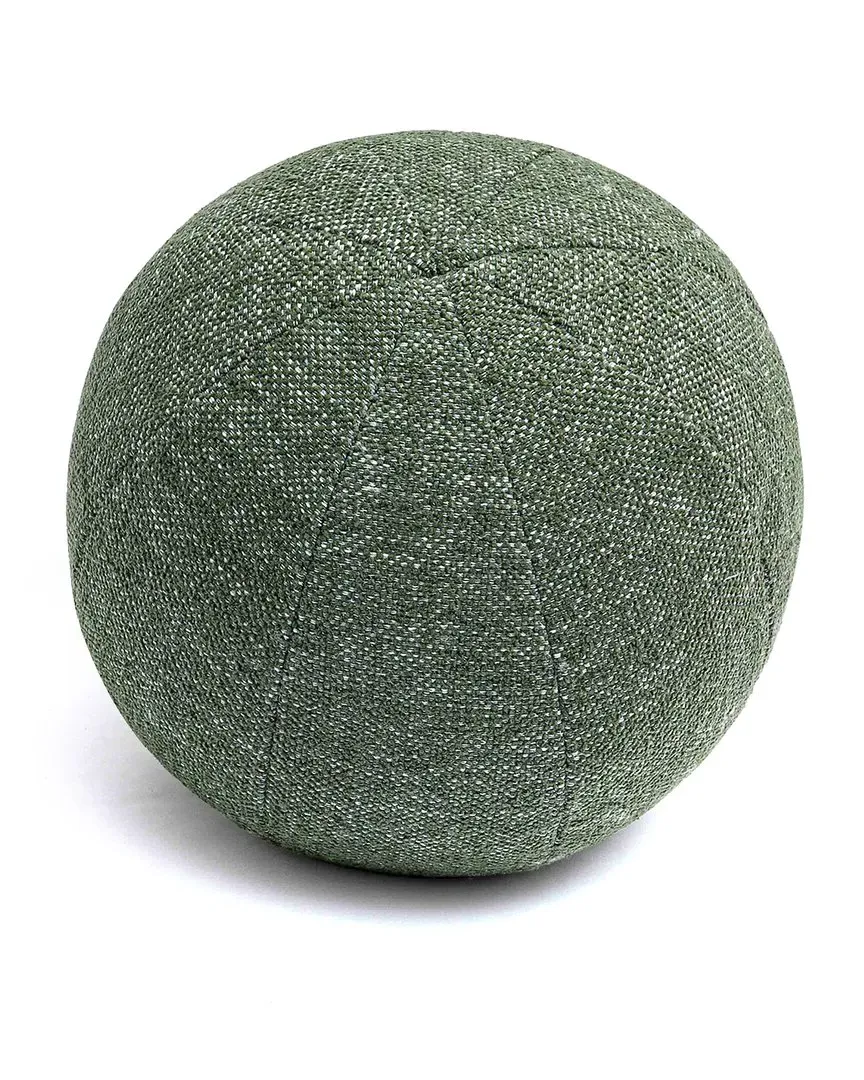 Boba Textured Basketweave 9in Pillow - Forest Green, Chenille image