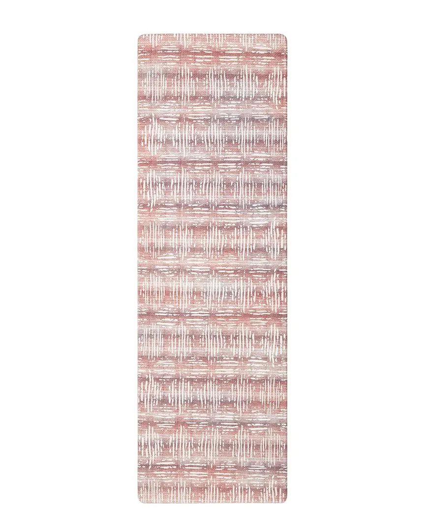 Comfort Boho Geo Anti Fatigue Mat - Red image