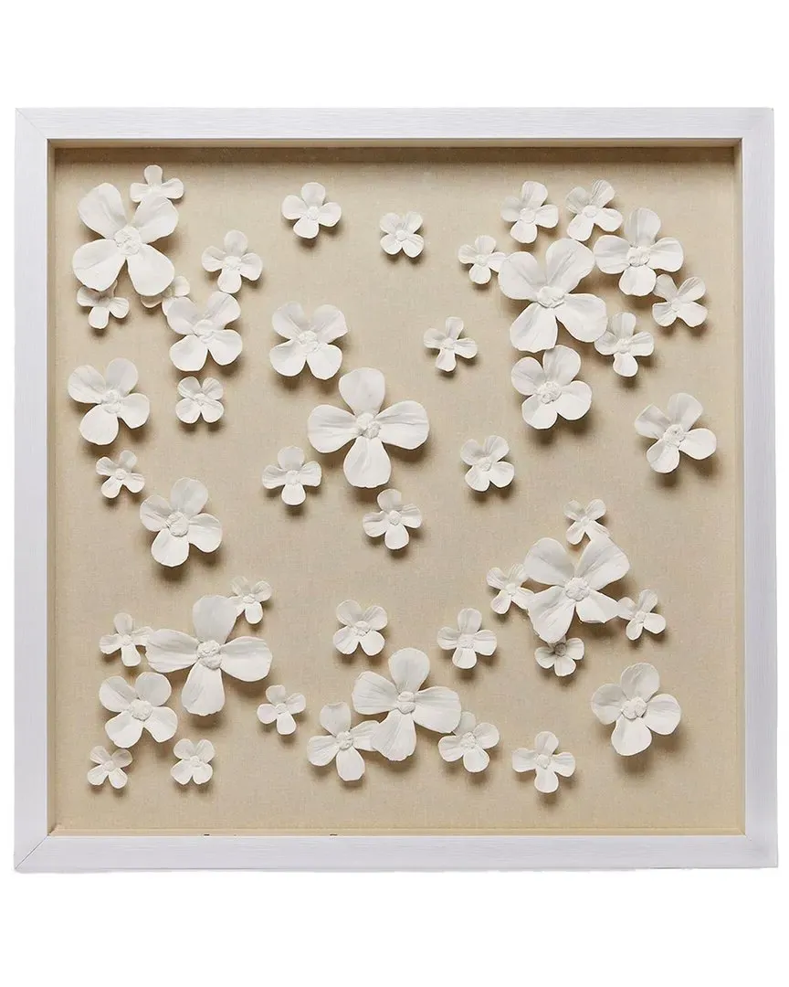 Bloom Shadow Box Wall Art - Brown image