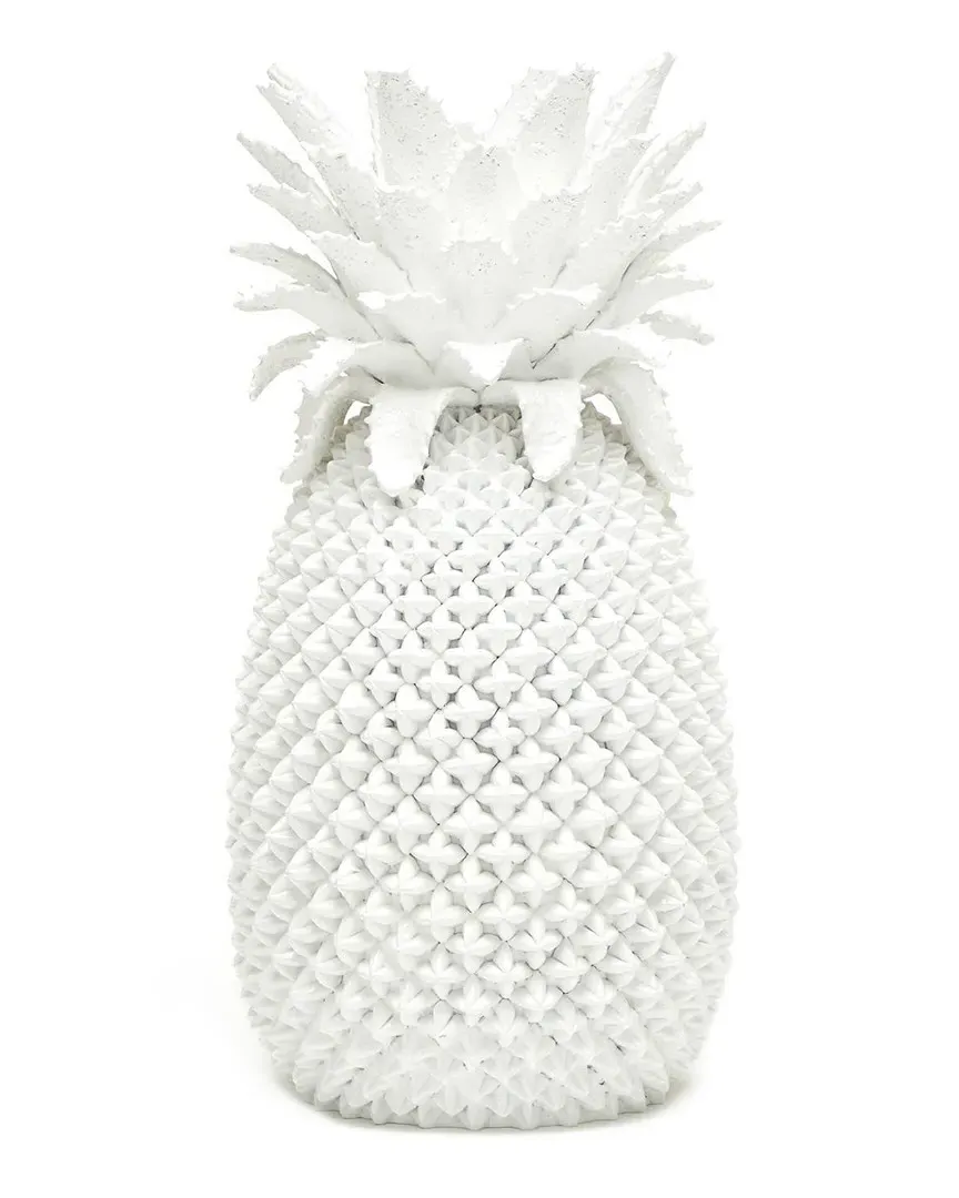 Pineapple Decorative Vase - White image