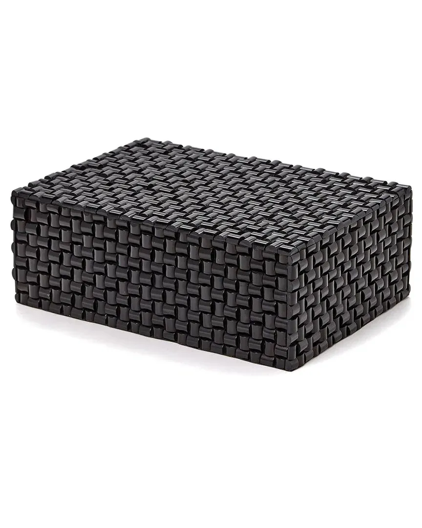Rectangle Covered Box - Black image