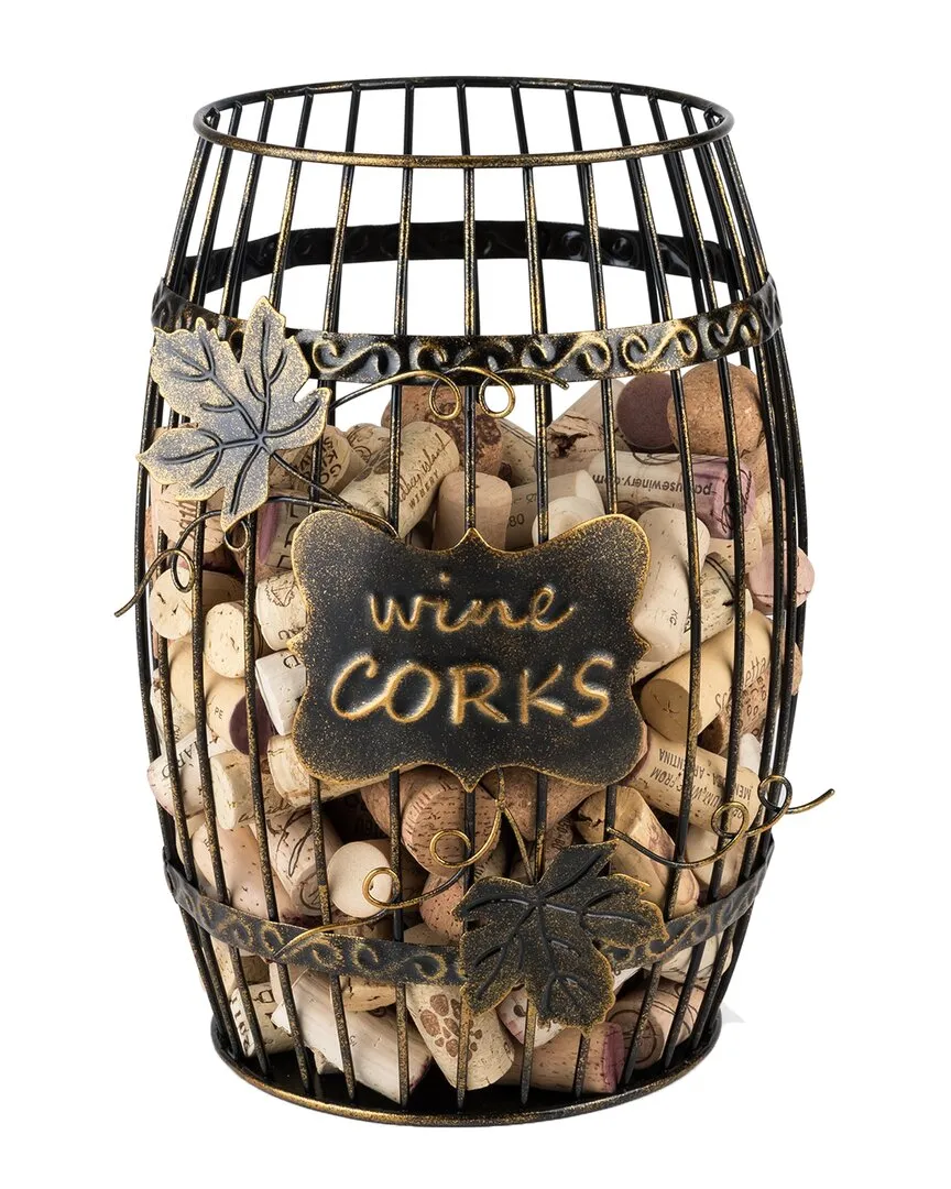 Wine Barrel Cork Display - Bronze image