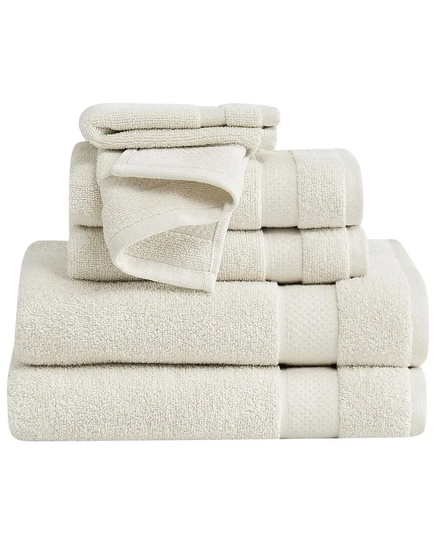 Quick Dry 6pc Towel Set - Ivory, Cotton