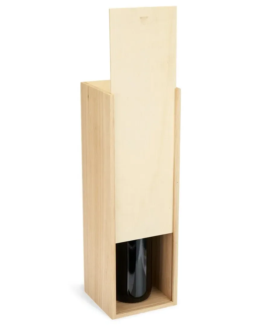 Magnum Wooden Wine Box - Natural, Paulownia image