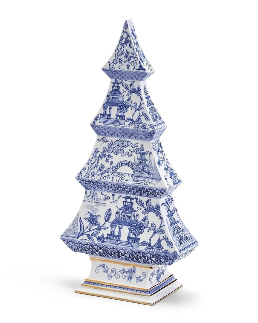 Decorative Christmas Tree - Blue, Dolomite image