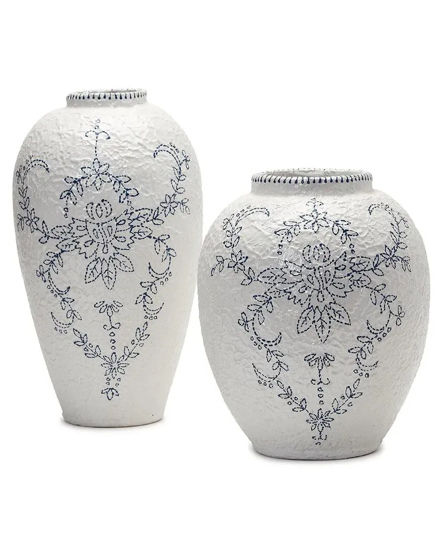 Set of 2 Vases - Blue image