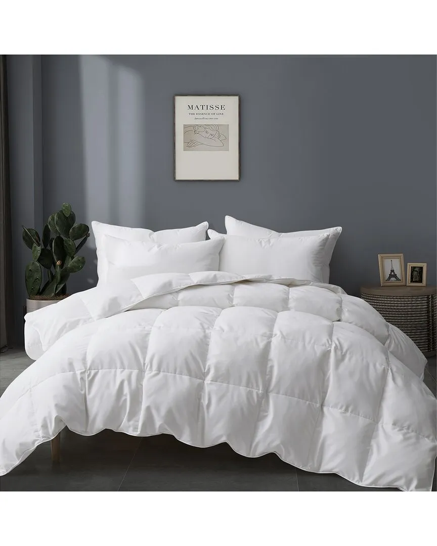 360 Thread Count Medium Warmth Comforter - White, Goose Down image