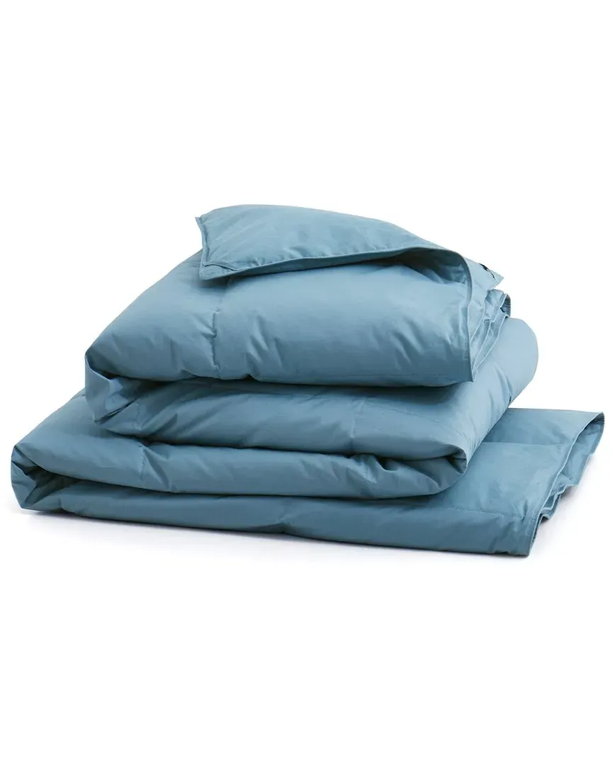 All Season Goose Down Duvet - Beige, Organic Cotton