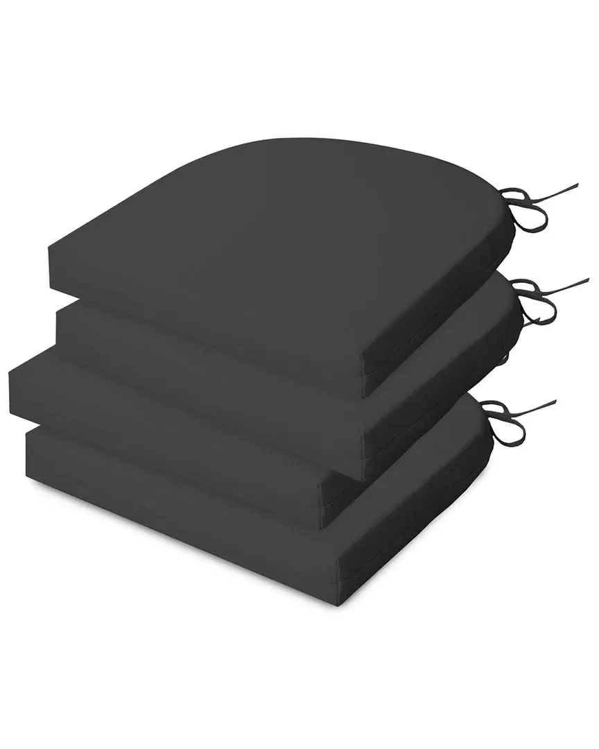 Waterproof Outdoor Patio Seat Cushion - Dark Gray