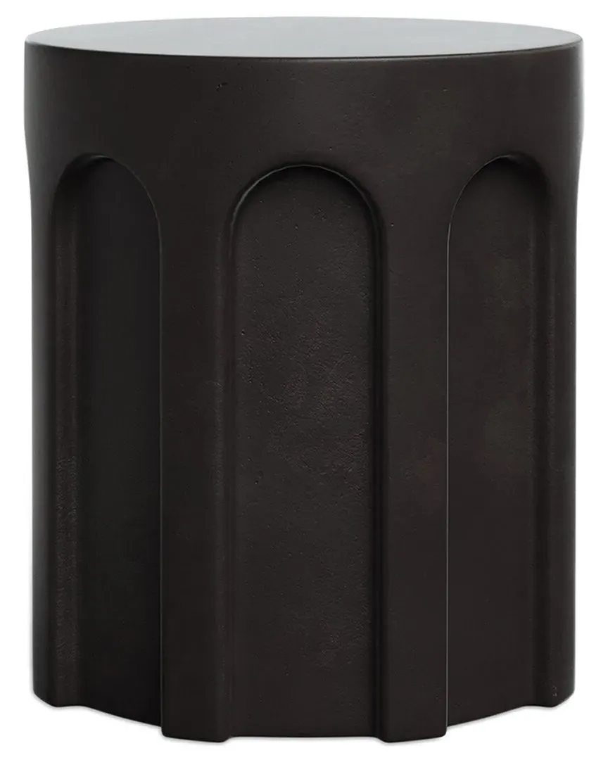 Mixx Atlas Stool - Black, Concrete image