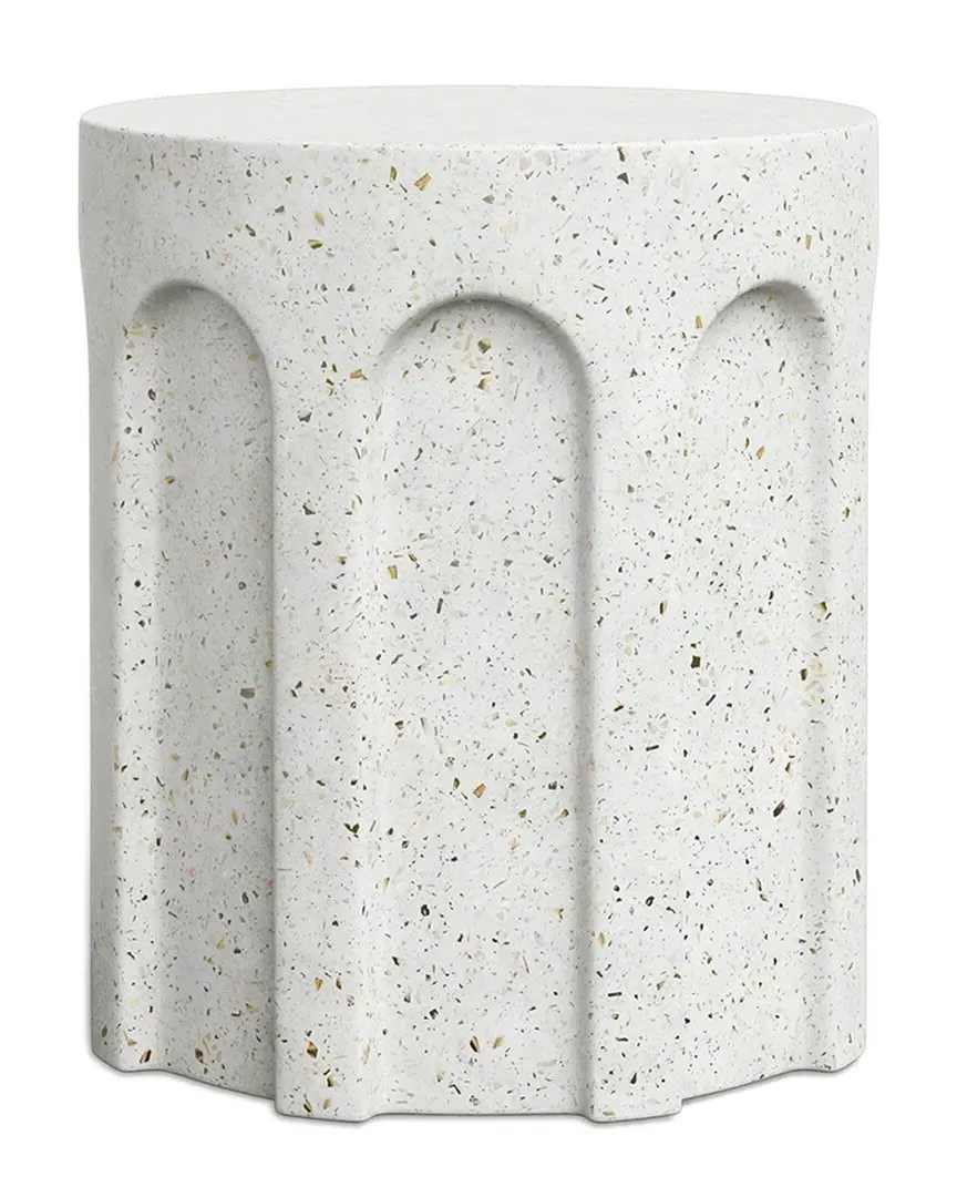 Mixx Atlas Stool - White, Concrete