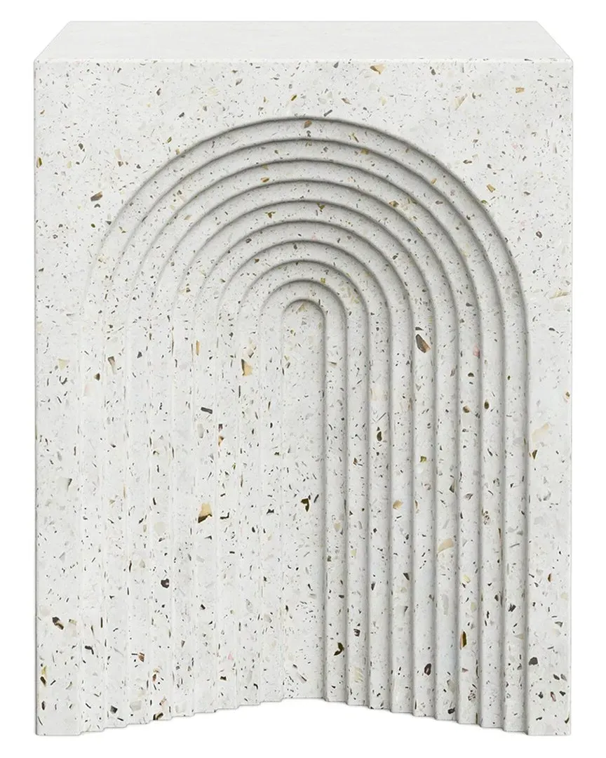 Mixx Orion Stool - White, Concrete image