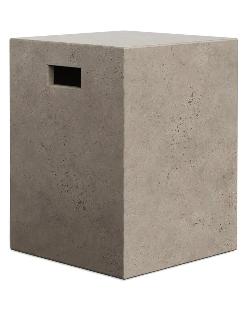 Mixx Una Stool with Handles - Grey, Concrete