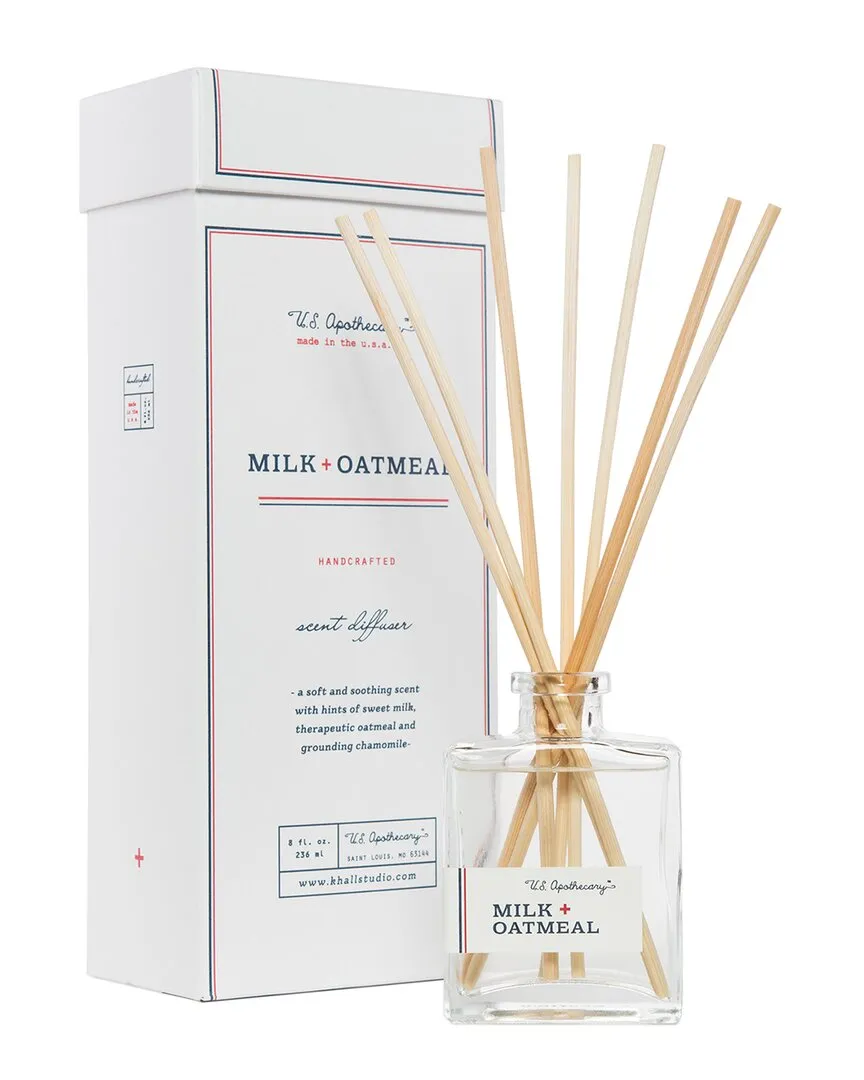 Milk + Oatmeal Diffuser Kit - Clear Glass image