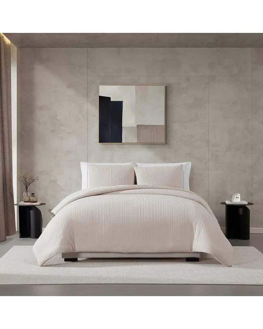 Solid Chenille Comforter Set - Porcelain image