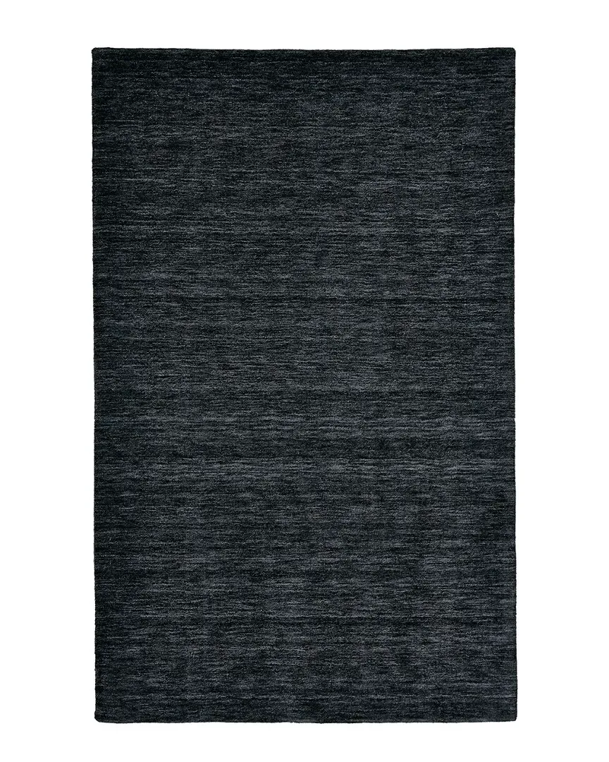 Celano Hand Woven Rug - Black, Wool