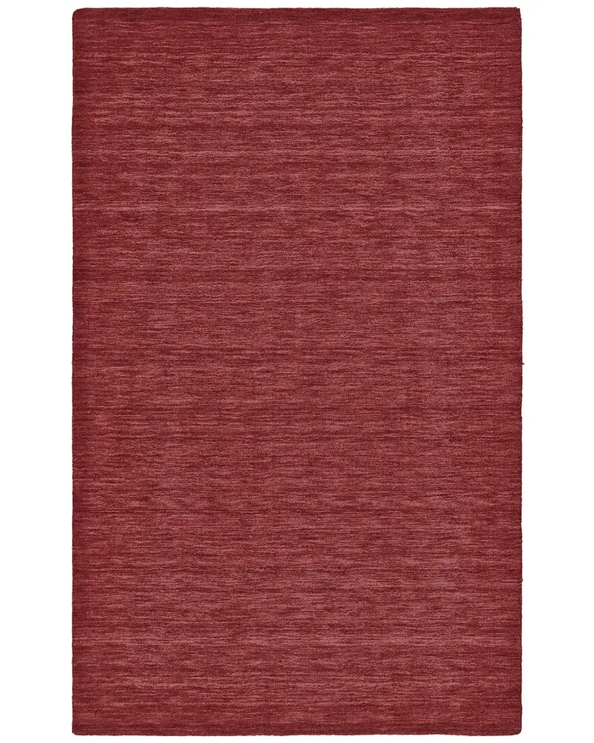 Celano Hand Woven Rug - Red, Wool