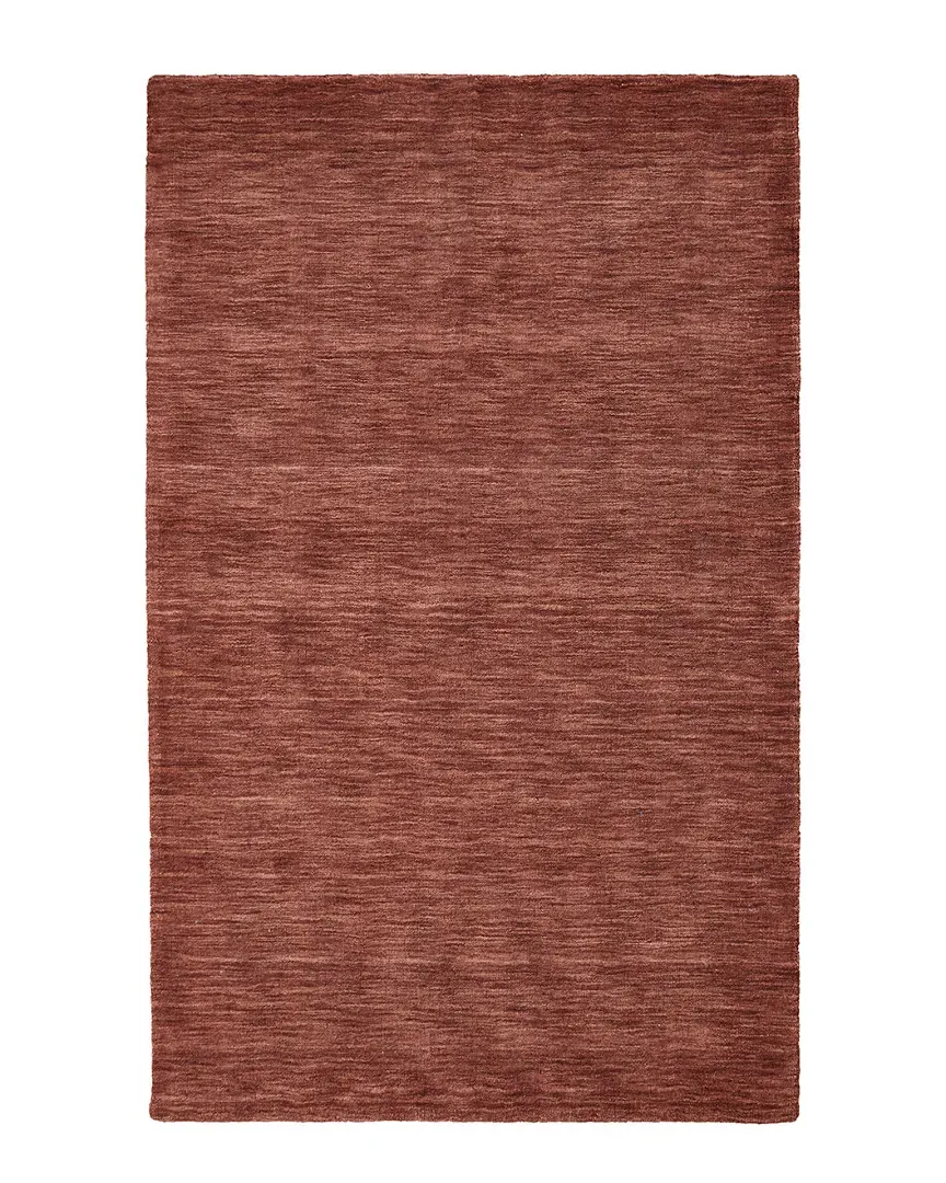 Celano Hand Woven Rug - Rust, Wool