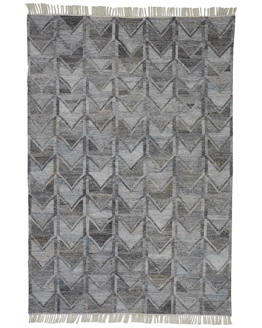 Elstow Chevron Rug - Grey, PET image