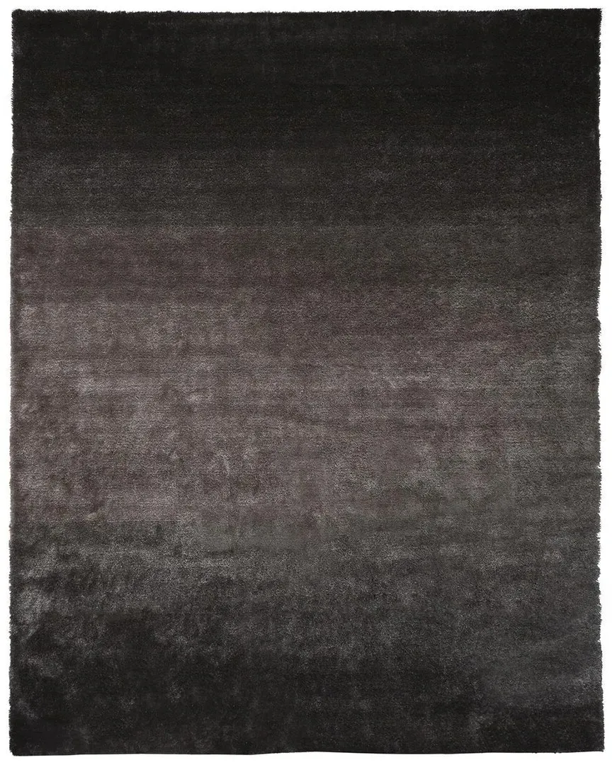 Freya Plush Shag Accent Rug - Grey, Polyester