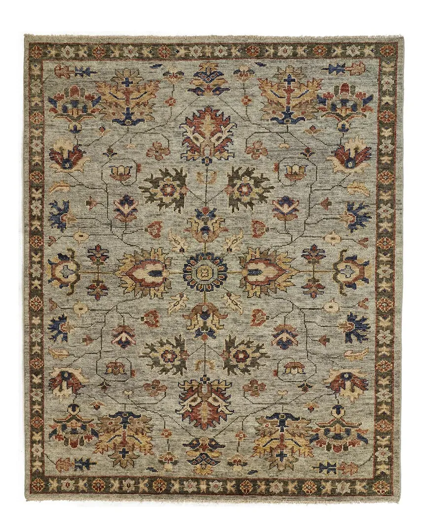 Irie Oushak Rug - Gray, Wool image