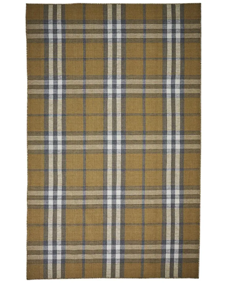 Jens Hand-Woven Rug - Gold, Polyester