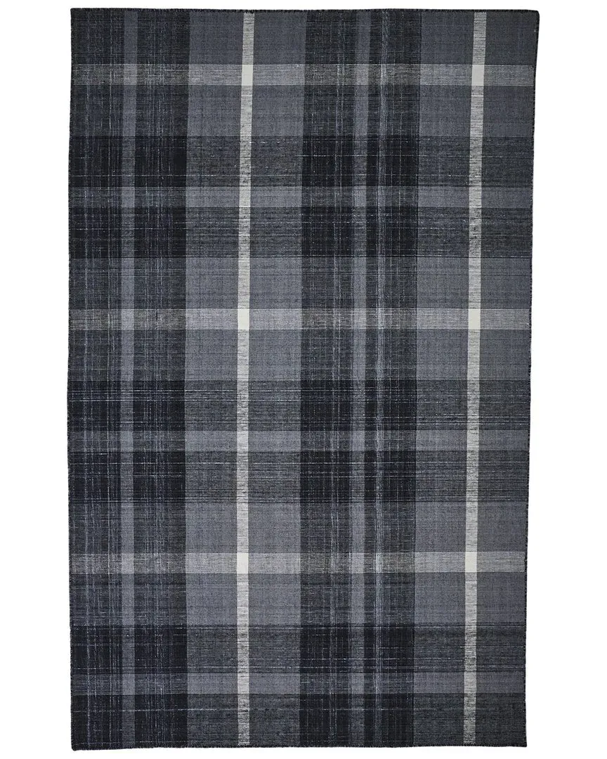 Jens Hand-Woven Rug - Grey, Polyester image