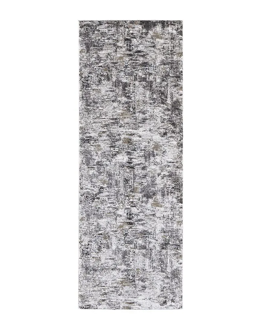 Kayden Abstract Area Rug - Ivory, Polypropylene