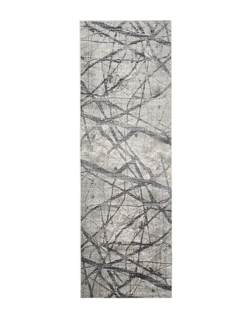 Kiba Abstract Rug - Grey, Polypropylene image
