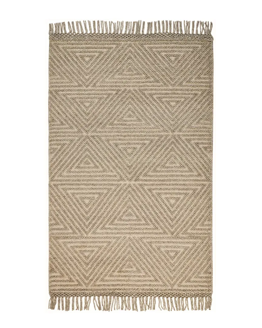 Lavinda Moroccan Style Accent Rug - Beige, Wool