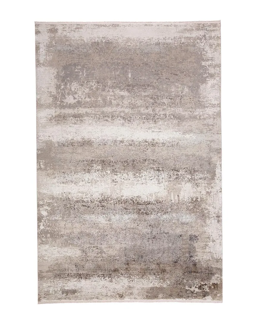 Lindstra Gradient Watercolor Rug - Grey, Viscose image