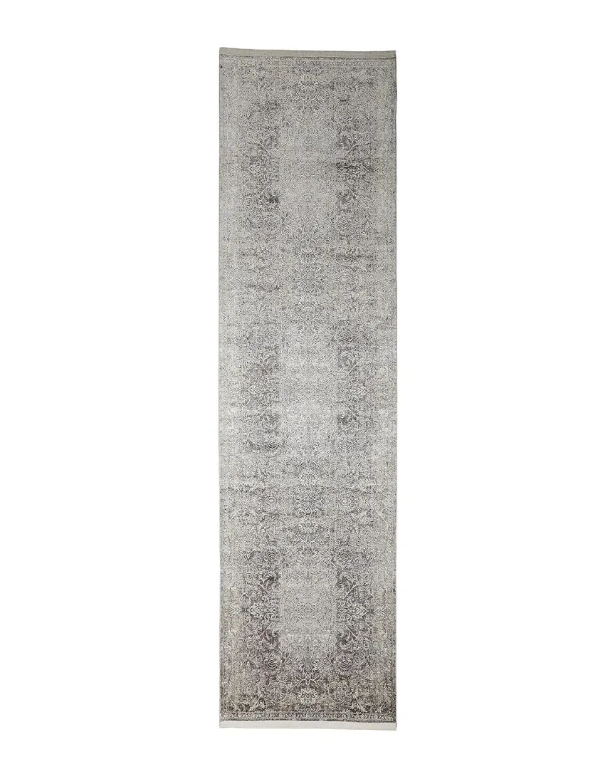 Melmas Space-Dyed Rug - Grey, Viscose