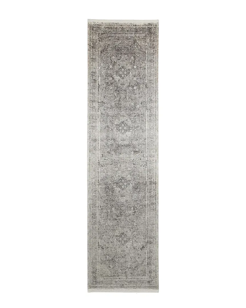 Melmas Space-Dyed Rug - Grey, Viscose