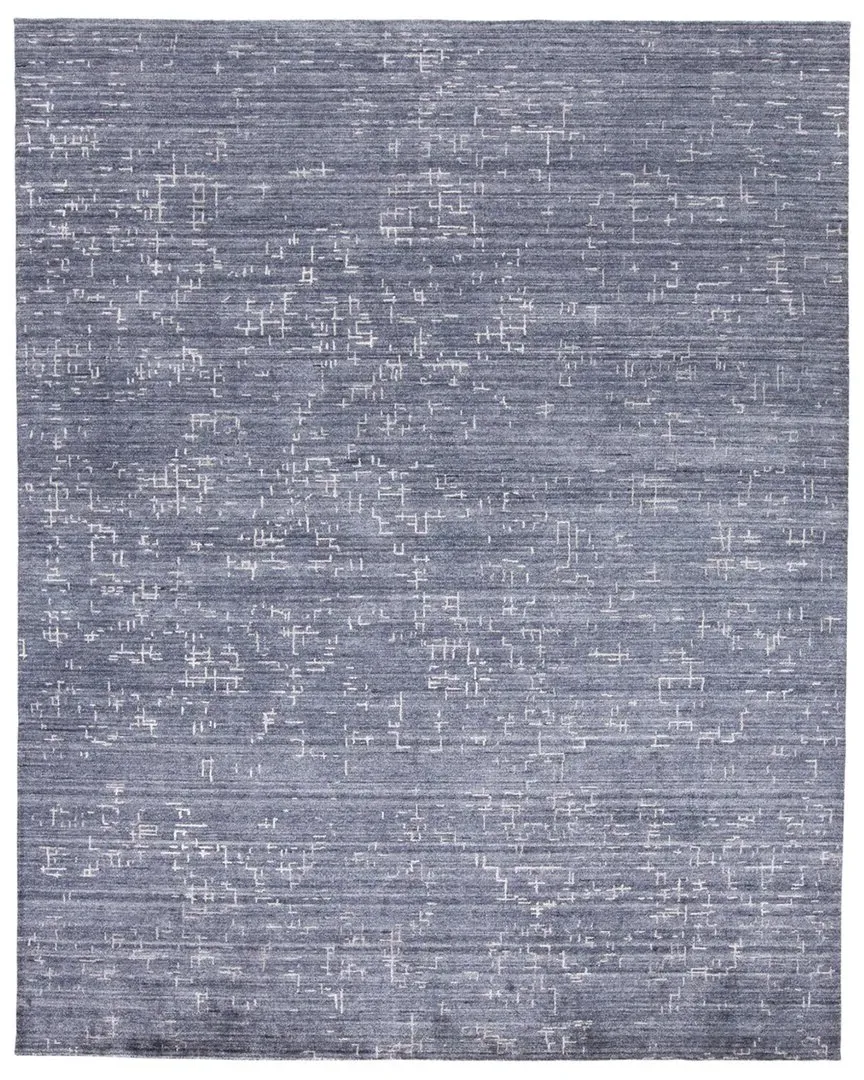 Miska Abstract Rug - Blue, Viscose image