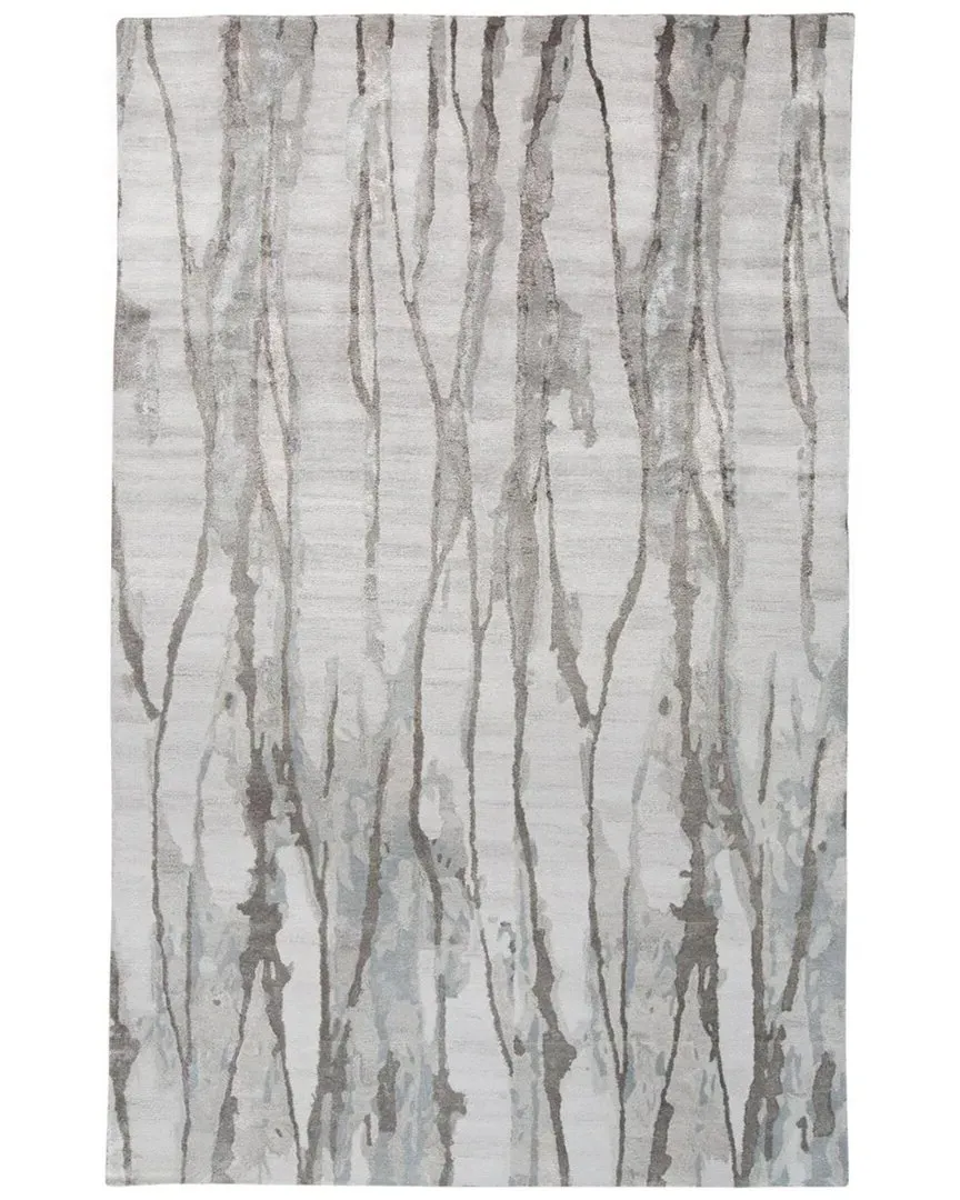 Orwell Tufted Rug - Beige, Viscose Wool image