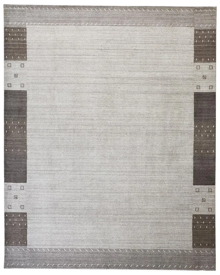 Yurie Gebbah Accent Rug - Gray, Wool