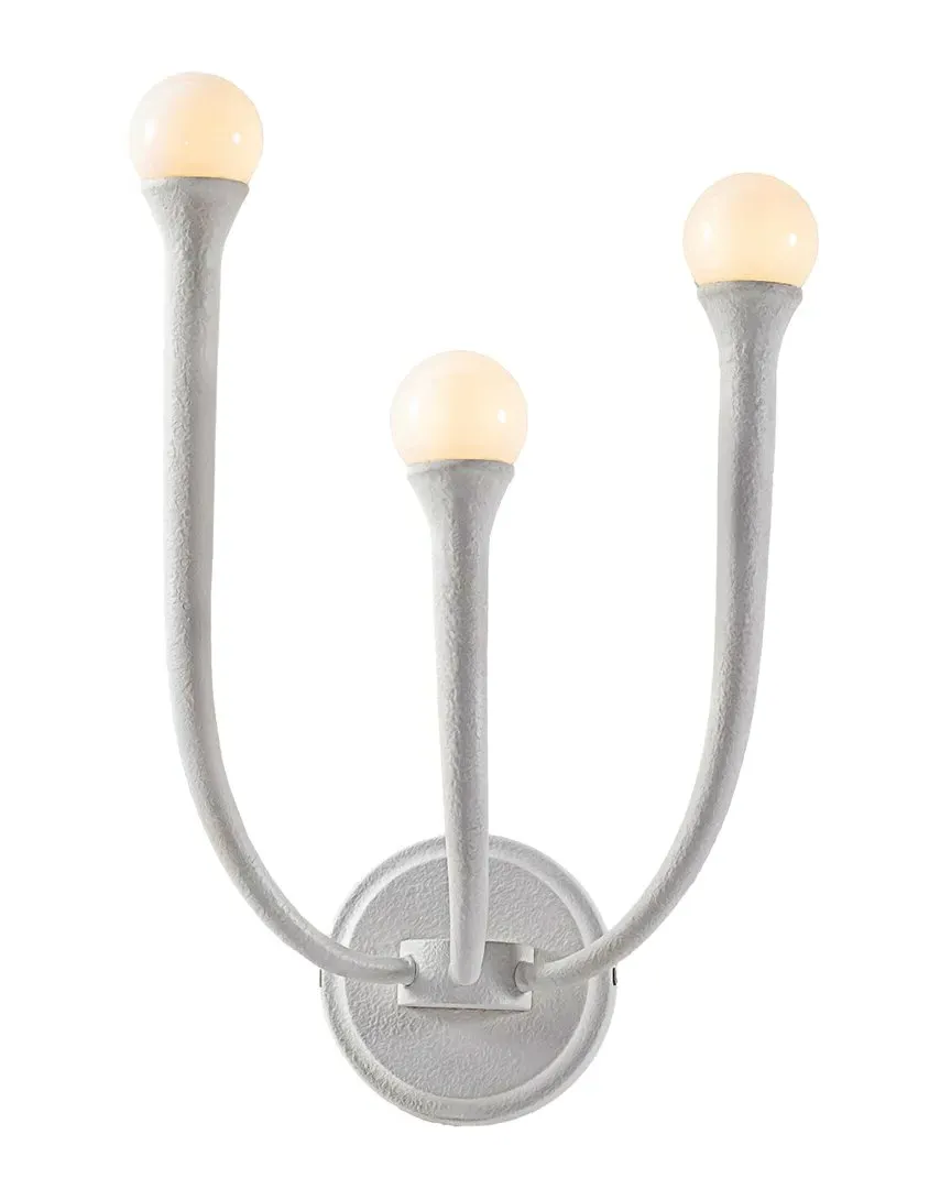 Breeze 3-Light Wall Sconce - Matte White, Steel image