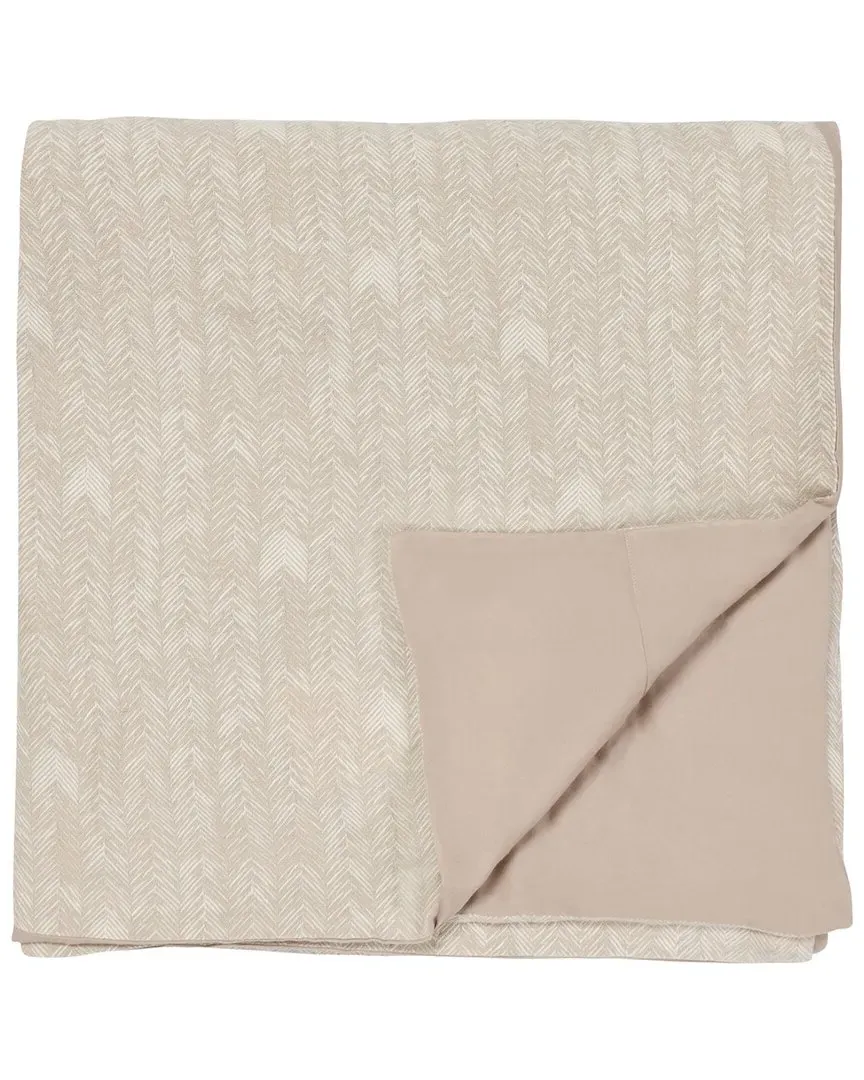 Lana Embroidered Duvet - Beige, Cotton image