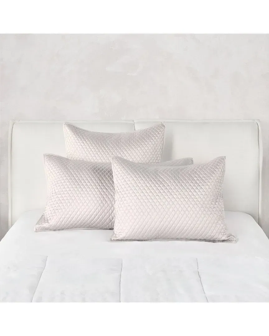 Winthrop Sateen Sham - Grey, Poly Sateen