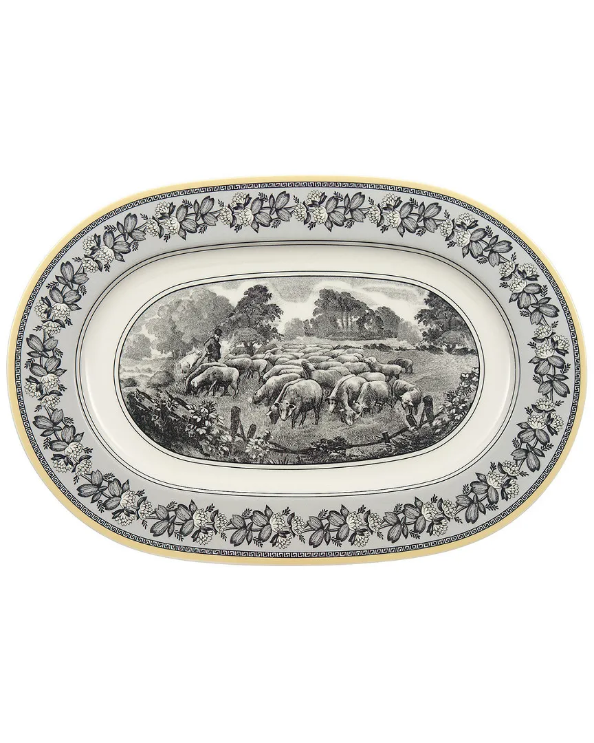 Audun Ferme 13.25in Oval Platter - Porcelain