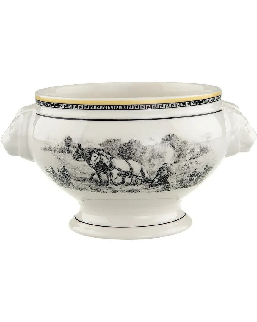 Audun Ferme Lion Bowl - Porcelain