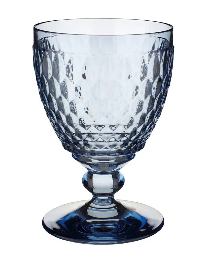 Boston Water Goblet - Blue, Crystal