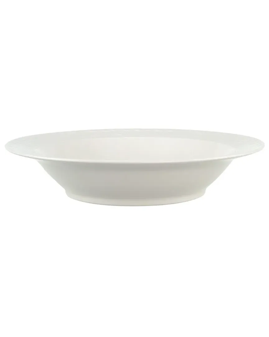 Cellini Salad Dish - White, Porcelain image