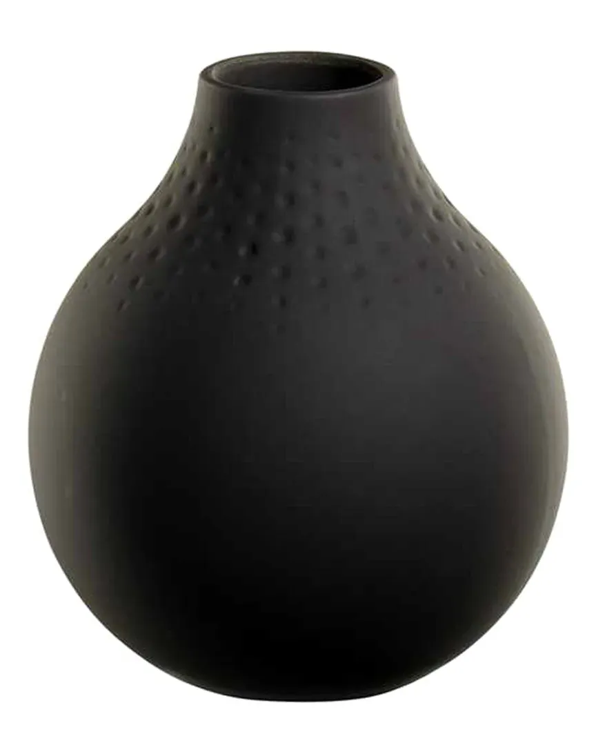 Collier Noir Small Vase - Black image